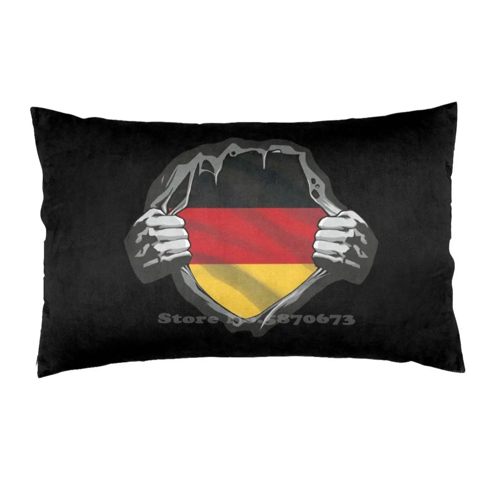 Grande Germania Moda Letto Federa Federa Germania Germania Bandiera Tedesca Europa Oktoberfest Berlino Nero Eu Euro Rosso Bavaria Birra
