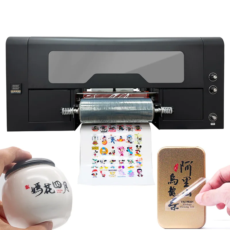 Cheap Desktop Uv Dtf Impresora A3 Crystal A B Macchina Da Stampa Per Trasferimento Di Film All In One 30Cm Uv Sticker Dtf Printer Laminatore