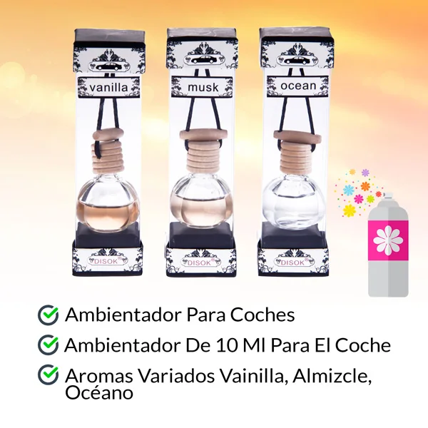 Anidancia Ambientador Para Coche 10 Ml-Dettagli, Regali E Regali Per Bodas, Cha, Comunità