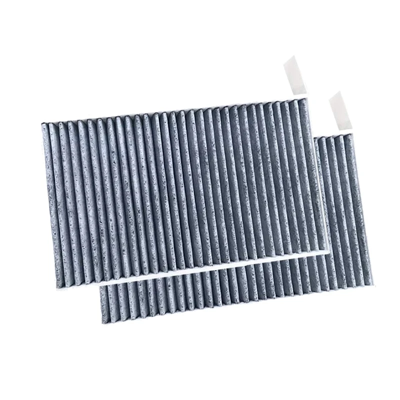 Filtro Aria Abitacolo Confezione Da 2 Con Doppio Effetto Attivato Per Tesla Model 3 Carbon Air Conditioner Sostituzione Fresh Breeze Cabin