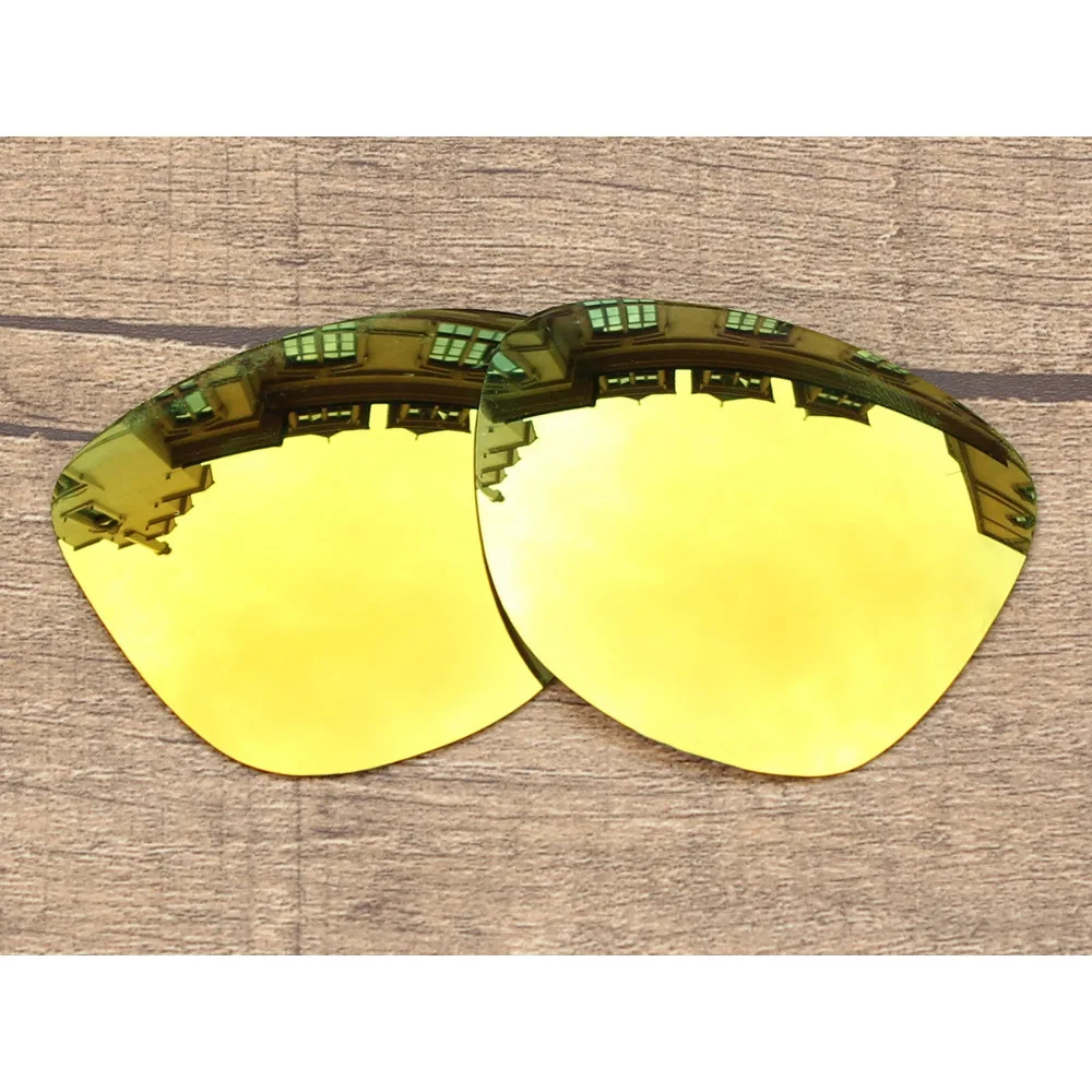 Vonxyz 24 K Specchio In Policarbonato Lenti Di Ricambio Per-Oakley Frogskins Telaio