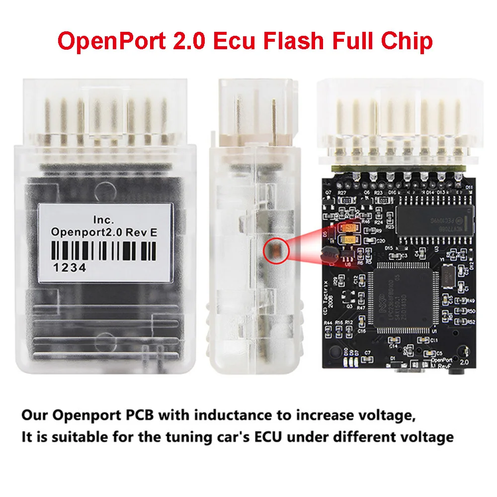 Chip Completo Openport 2.0 Ecu Flash J2534 Auto Chip Tuning Obd 2 Obd2 Strumento Diagnostico Per Auto Per Mercedes Per Benz Scanner Openport