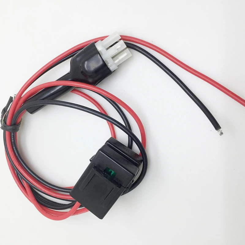 Cavo Di Alimentazione Cc A 6Pin Per Radio Mobile Per Kenwood Ts-50S Ts-60S Ts-140 Per Alinco Dx-70T Dx-70Th Dx-77