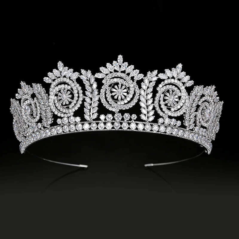 Diademi E Corone Di Modo Elegante Corone Per Le Donne Regalo Di Nozze Accessori Per Capelli Da Sposa Monili Dei Capelli Di Bc4847 Corona Princesa