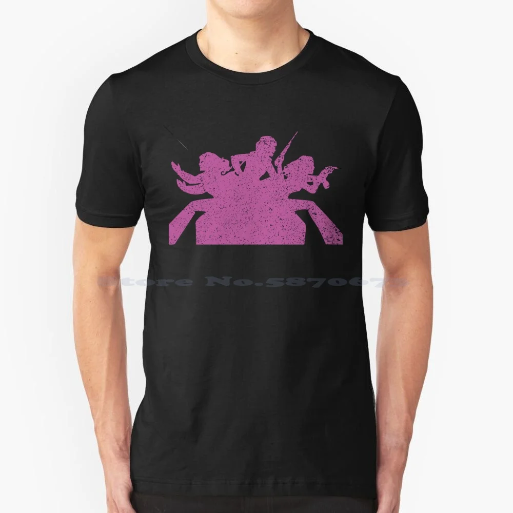 Charlie'S Angels T Shirt 100% Cotone Tee Tv Charlies Angels Kate Jackson Farrah Facett Cheryl Ladd Jaqulyn Smith Bossley