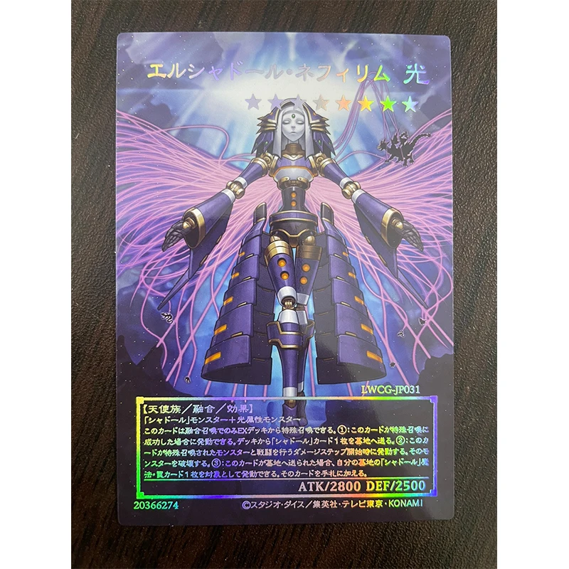 Yu-Gi-Oh! Fai Da Te Anime Game Collection Card El Shaddoll Winda El Shaddoll Build Helshaddoll Hollow Flashcard Festival Gifts