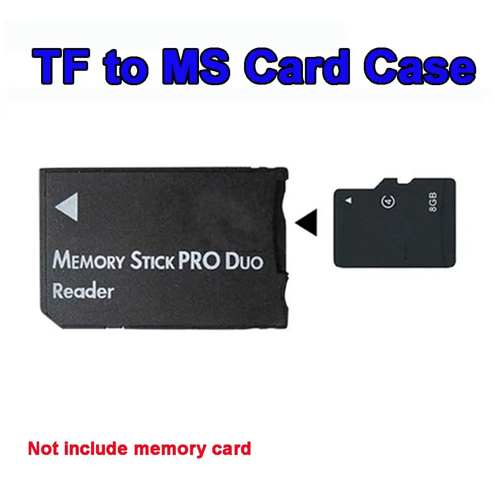 Psp Pro Duo Sd Card Adapter Tf A Ms Card Case Memory Stick