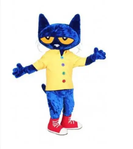 A4The Cat Mascot Costume Mascotte Cartoon Fancy Dress Costume Halloween Fancy Dress Natale Cosplay Party Factory Direct