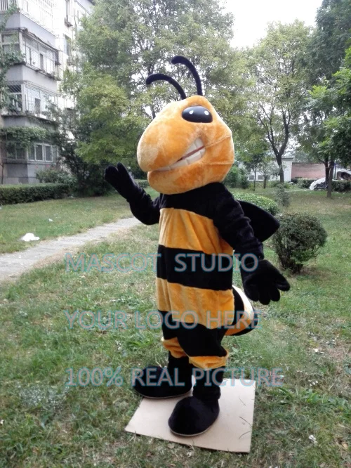 Hornet Bee Mascot Costume Horney Bee Custom Fancy Costume Anime Cosplay Kit Mascotte Tema Fancy Dress Costume Di Carnevale 41322