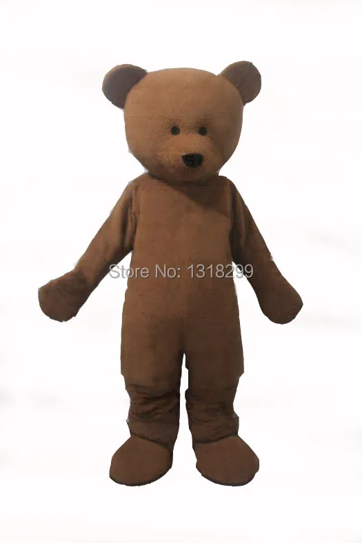 Mascotte Brown Fluffy Bear Costume Della Mascotte Fancy Dress Fancy Costume Cosplay Tema Mascotte Kit Di Carnevale