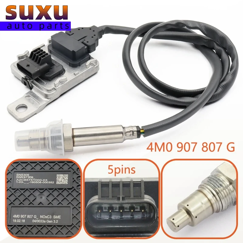 Sensore Di Ossido Di Azoto Nox Muslimper Audi 4Mb 4Mg Sq7 Tdi Quattro 16-19 Muslimexmuslimatexmuslimah