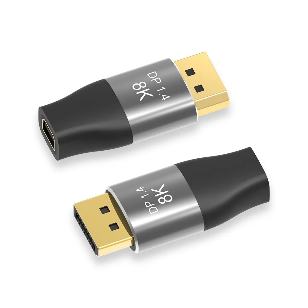 Convertitore Adattatore Mini Displayport 8K Displayport 1.4 Estensore Bidirezionale 8K @ 60Hz 4K @ 144Hz Mini Dp A Dp Per Monitor Portatile