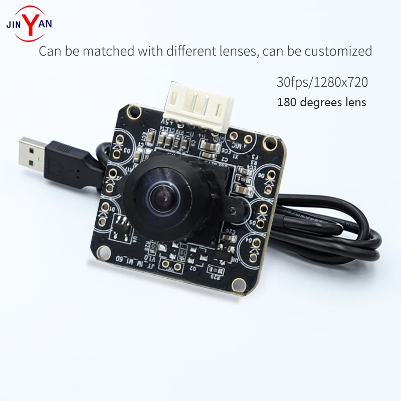 Jinyan 1 Megapixel Hd 720P Mjpeg 30Fps Nt99141 Usb Hd 1 Milione 720P Android Industrial Camera 480P Computer Camera Pcba Video