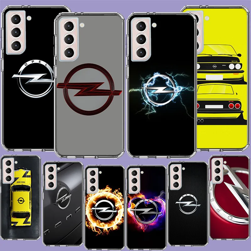 Custodia Per Telefono Da Auto Con Logo Opel Per Samsung A04 A04S A14 A24 A34 A54 Galaxy Note 20 Ultra 10 Lite 9 8 M52 M51 M32 M30S M21 M31 M12 M11