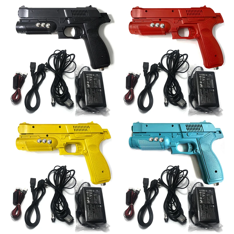 Usb Arcade Light Gun Time Crisis 4 Con Il Motore A Strappo