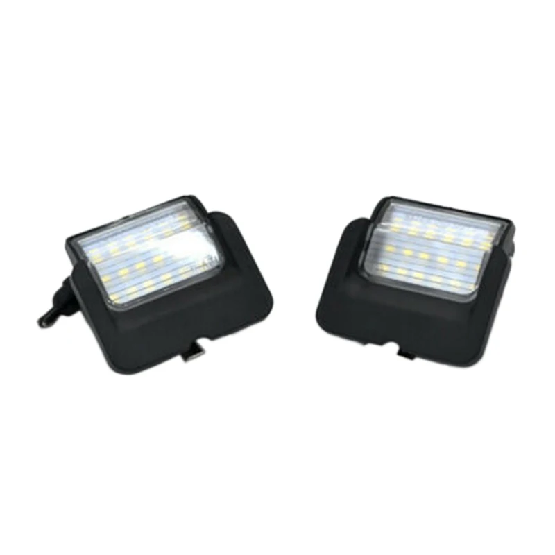 2X Luce Targa A Led Bianca 12V Per Polo Mk3 6N Hatchback