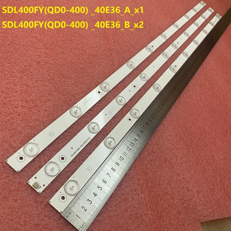 Striscia Di Retroilluminazione A Led Per Toshiba Dl4077 Seml Dl4077I Sdl400Fy(Qd0-400) _ Muslimb _ X2