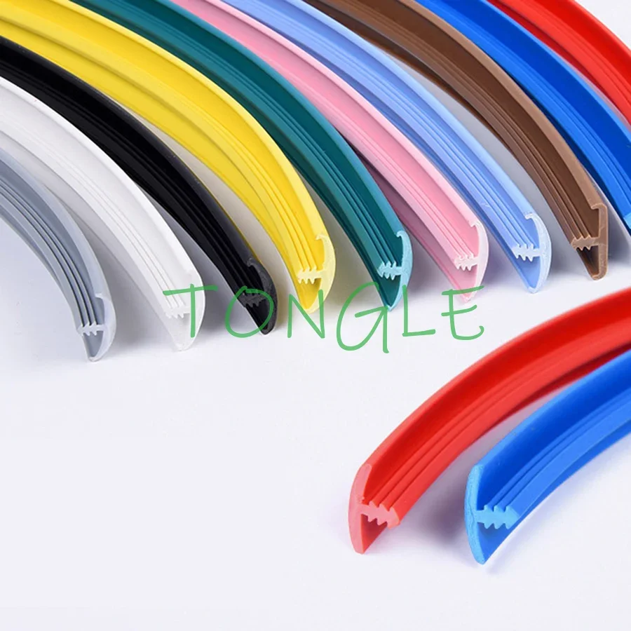 32.8Ft 100M Lunghezza 18Mm Larghezza Plastica T-Stampaggio T Stampaggio Per Arcade Mame Game Machine Cabinet Cromo/Nero
