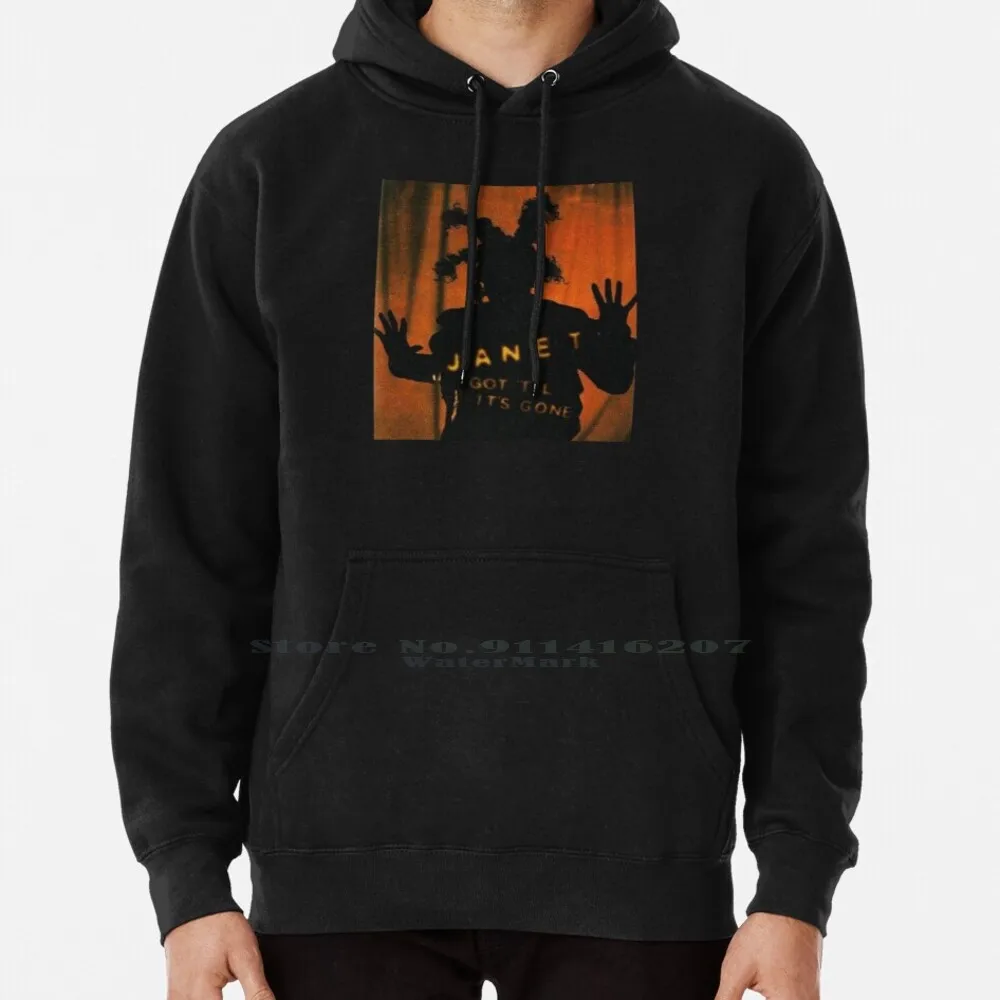 Got Til''S Gone Jj Felpa Con Cappuccio Maglione 6Xl Cotton Janet Got Til Its Go Joni Mitchell 90S Rnb 90S Pop Pop Music Anni '90 Music The