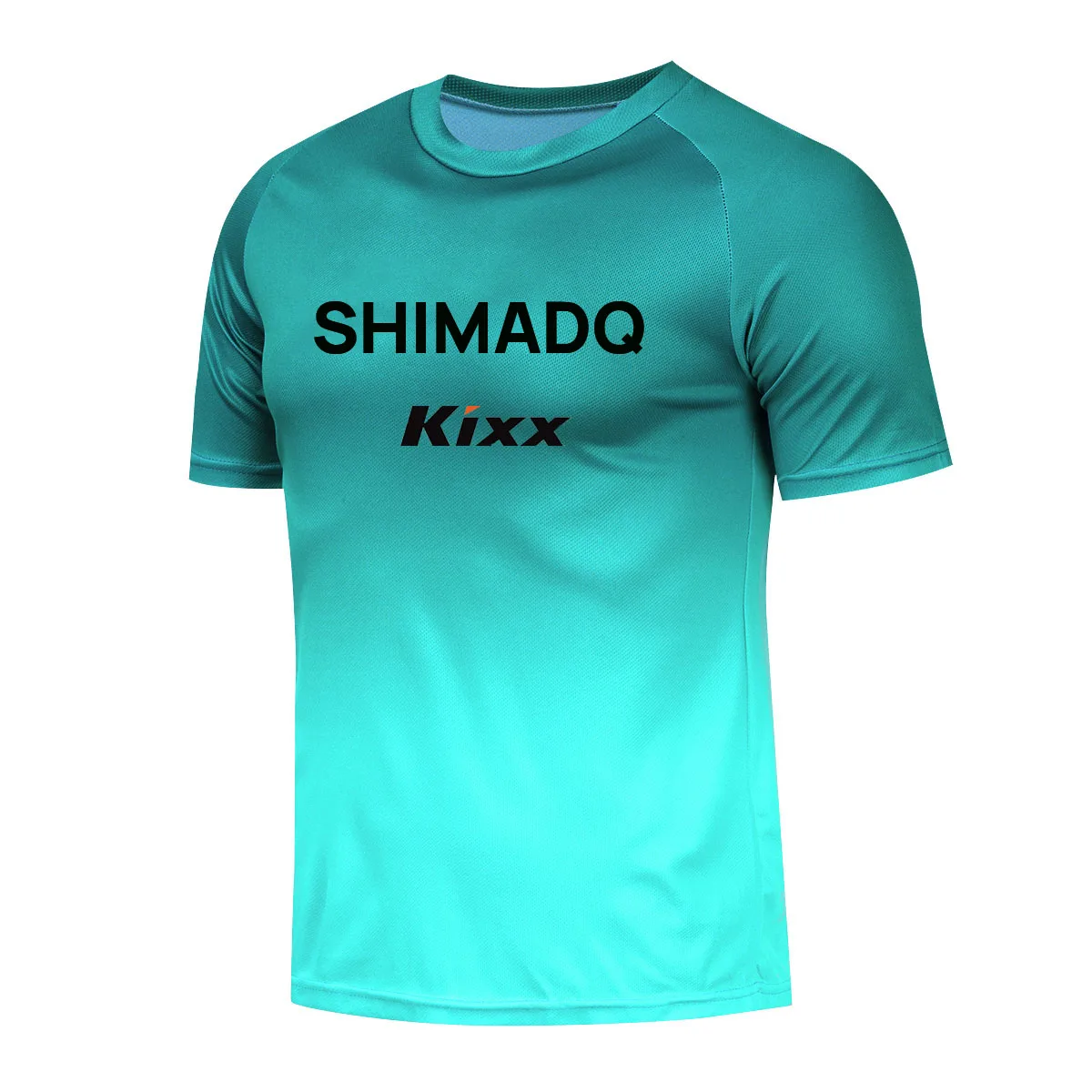 Maglia Da Motocross Verde Mtb Kixx Skirt Ciclismo Enduro Downhill Manica Corta Bmx Team Motocross Abbigliamento Mountain Bike