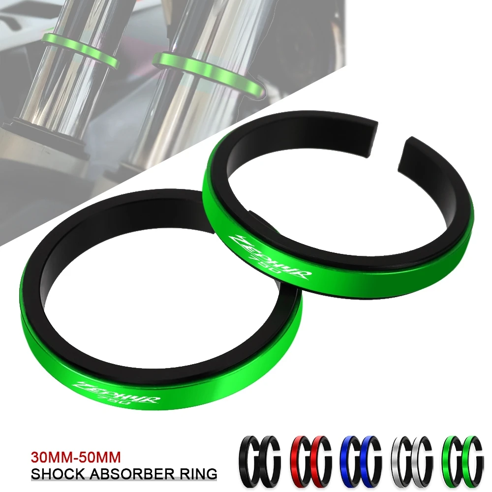 30Mm-50Mm Nuovo Per Kawasaki Zephyr 550 750 1100 Zephyr Ammortizzatore Moto Regolazione Ausiliaria Anello In Gomma Accessori Cnc