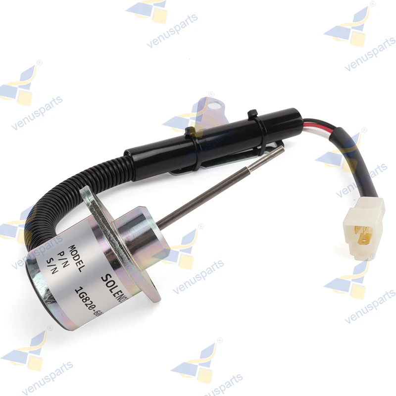 Elettrovalvola Di Arresto Di Arresto Del Carburante Muslimex 12V Sa-5156 1503Es-12A5Suc9Slc24 Per Escavatore Kubota Kx41 Kx016 Kx018 U15 D782