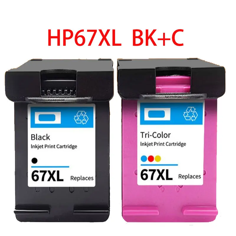 Cartuccia D'Inchiostro Compatibile Per Stampante Hp67 67Xl 67Xxl Envy 6058 6066 6067 6069 6072 6075 6078
