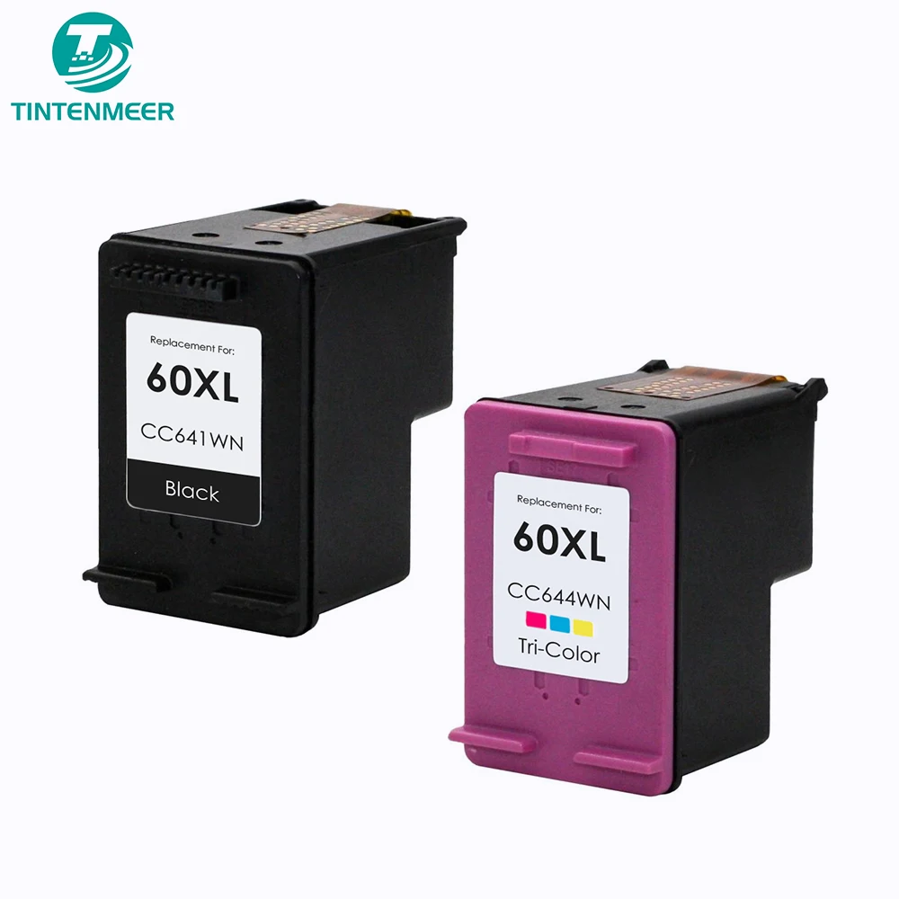 Tintenmeer Rapilacement Cartuccia D'Inchiostro Pack 60 60Xl Compatibile Per Hp Envy D411D 114 E Aio D411C 120 E Aio 121 E Parte Della Stampante Aio