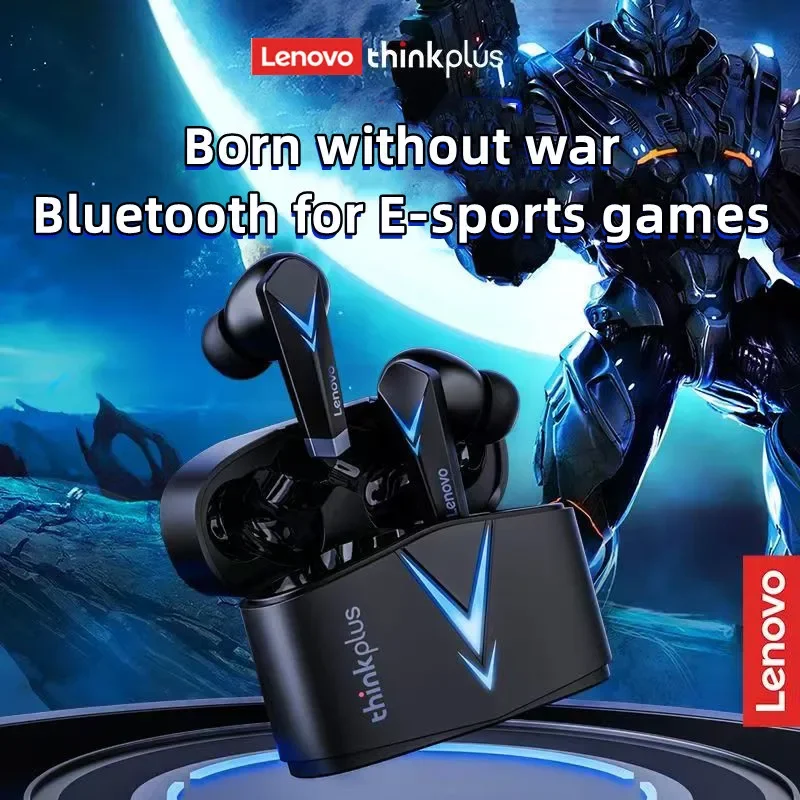 Choice 100% Originale Lenovo Lp6 Tws Gaming Auricolare Cuffie Buletooth Wireless Con Auricolare Dual Mode Mic Auricolari Musicali