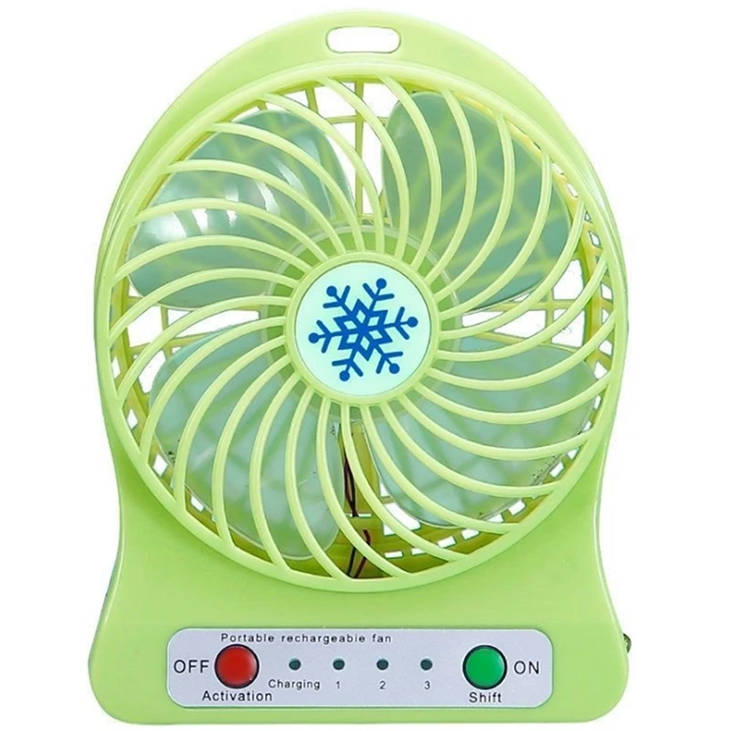 Mini Ventilatore Portatile Ricaricabile Air Cooler Mini Desk Fan Raffreddamento Usb Ventole Portatili Ricaricabili