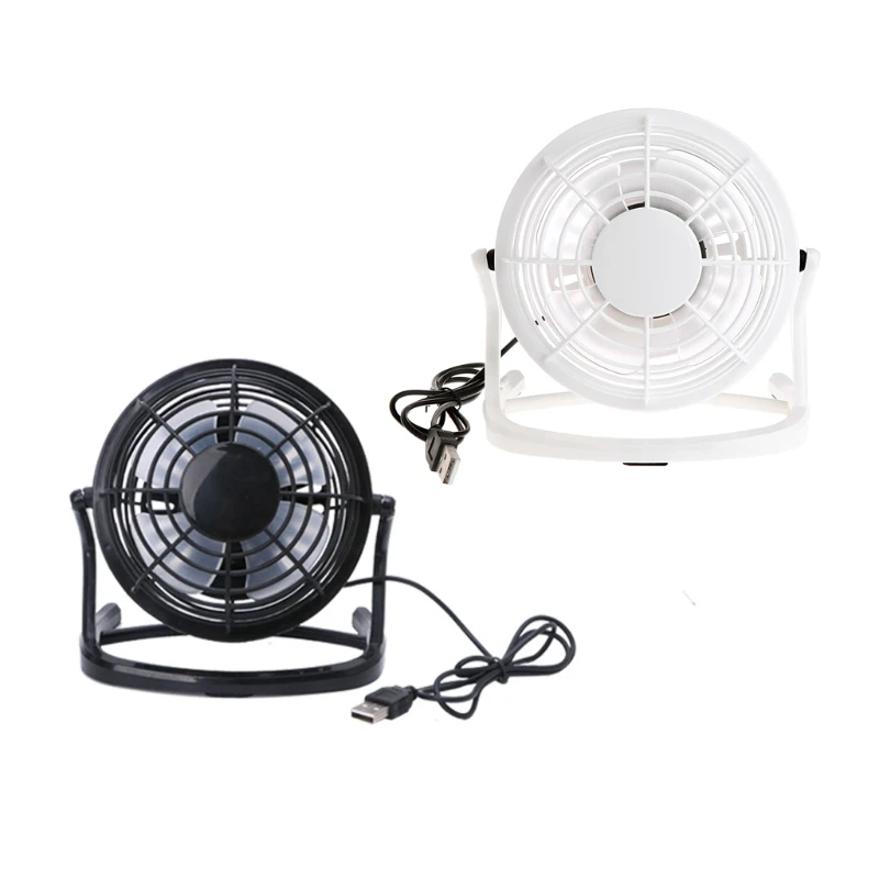 Mini Portatile Super Muto In Plastica Usb Fan Desk Raffreddamento Laptop Notebook Pc Cooler Dropship