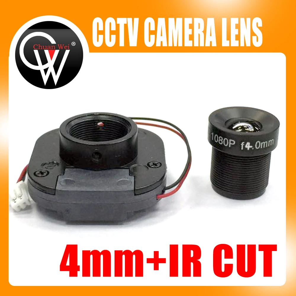 1080P 4Mm Obiettivo Ir Cut Equipment M12 Per Telecamera Ip Full Ahd Hd Cctv Camera Mtv Mount