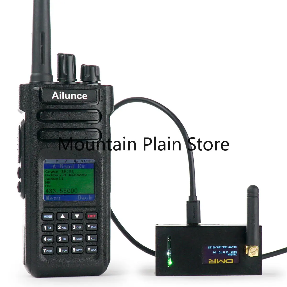 Ailunce Hd1 Dmr Digital Ham Walkie Talkie Radio Bidirezionale Con Mmdvm Hotspot Wifi Modem Vocale Hotspot Antenna Oled Raspberry Pi