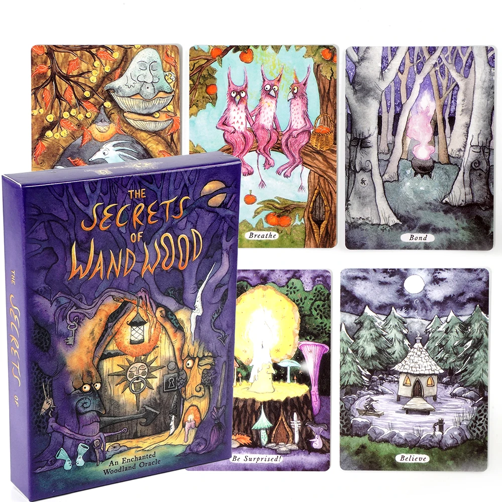 I Segreti Di Wand Wood An Oracle Deck 44 Card Oracle Deck Con Guida Pdf A Colori Dai Creatori Dell'Arboridium