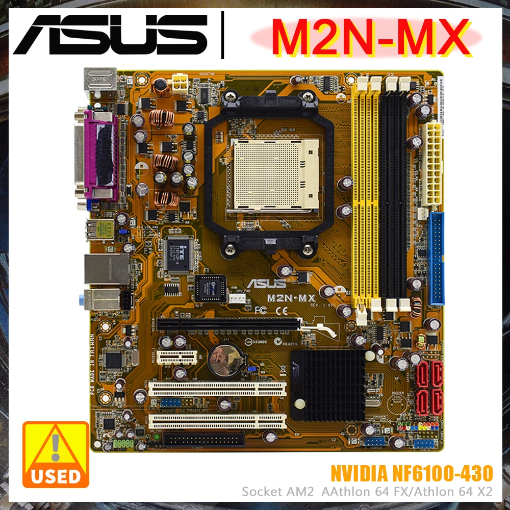 Socket Am2 Motherboar Asus M2N-Mx La Scheda Madre Supporta Il Processore Amd Am2 Athlon 64 X2/Athlon 64 Fx/Athlon 64/Sempron Gigabit Lan