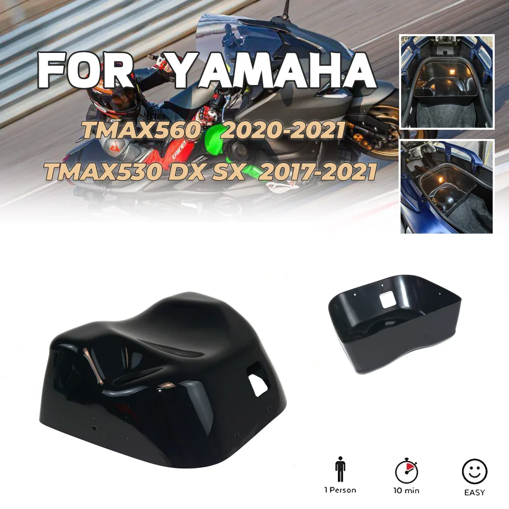 Per Yamaha Tmax 530 Dx Sx Tmax530 Dx Sx T Max530 Dx Sx 17-21 T Max560 Tmax 560 T Max560 20-21 Scatola Di Immagazzinaggio Interna Per Moto