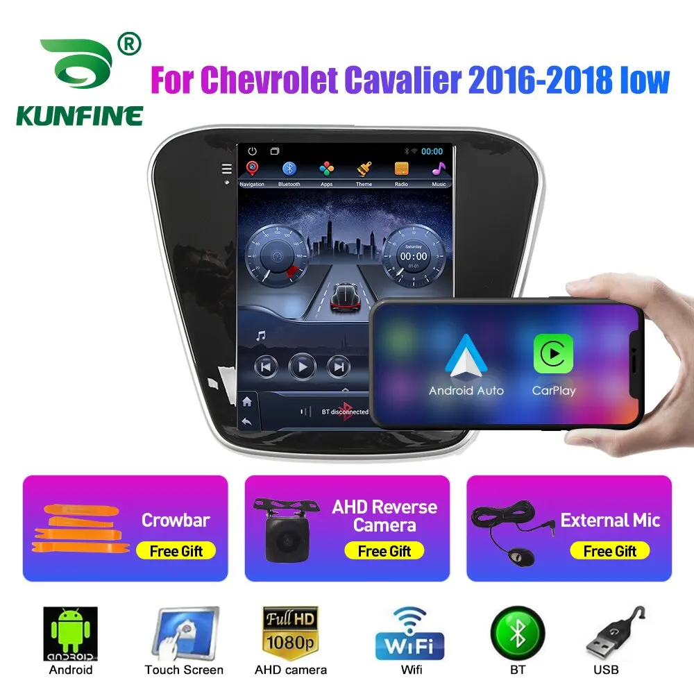 9.7 Pollici Tesla Style 2 Din Android Car Radioforchevrolet Cavalier 16-18Low Stereo Car Multimedia Video Player Dvd Navigazione Gps