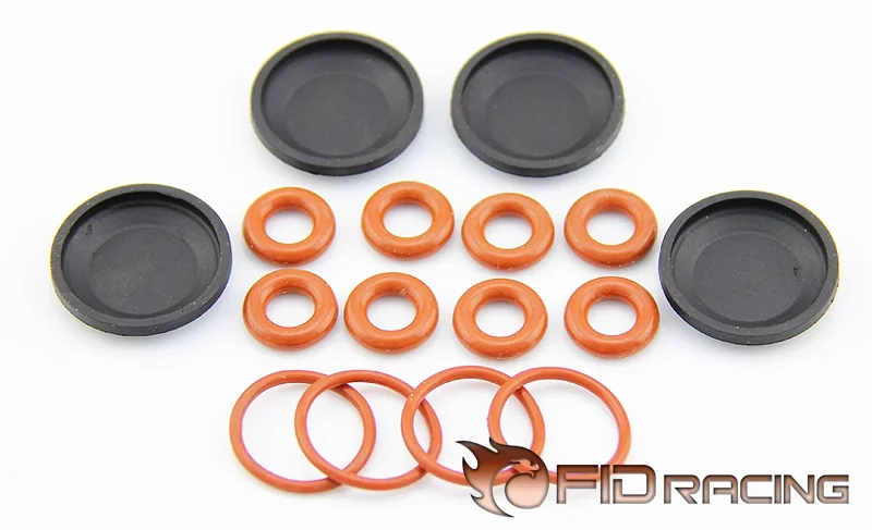 Fid Anelli Di Tenuta Dell'Ammortizzatore Per 1/5 Losi 5Ive-T Losi Mini Wrc Rofun Lt Dtt