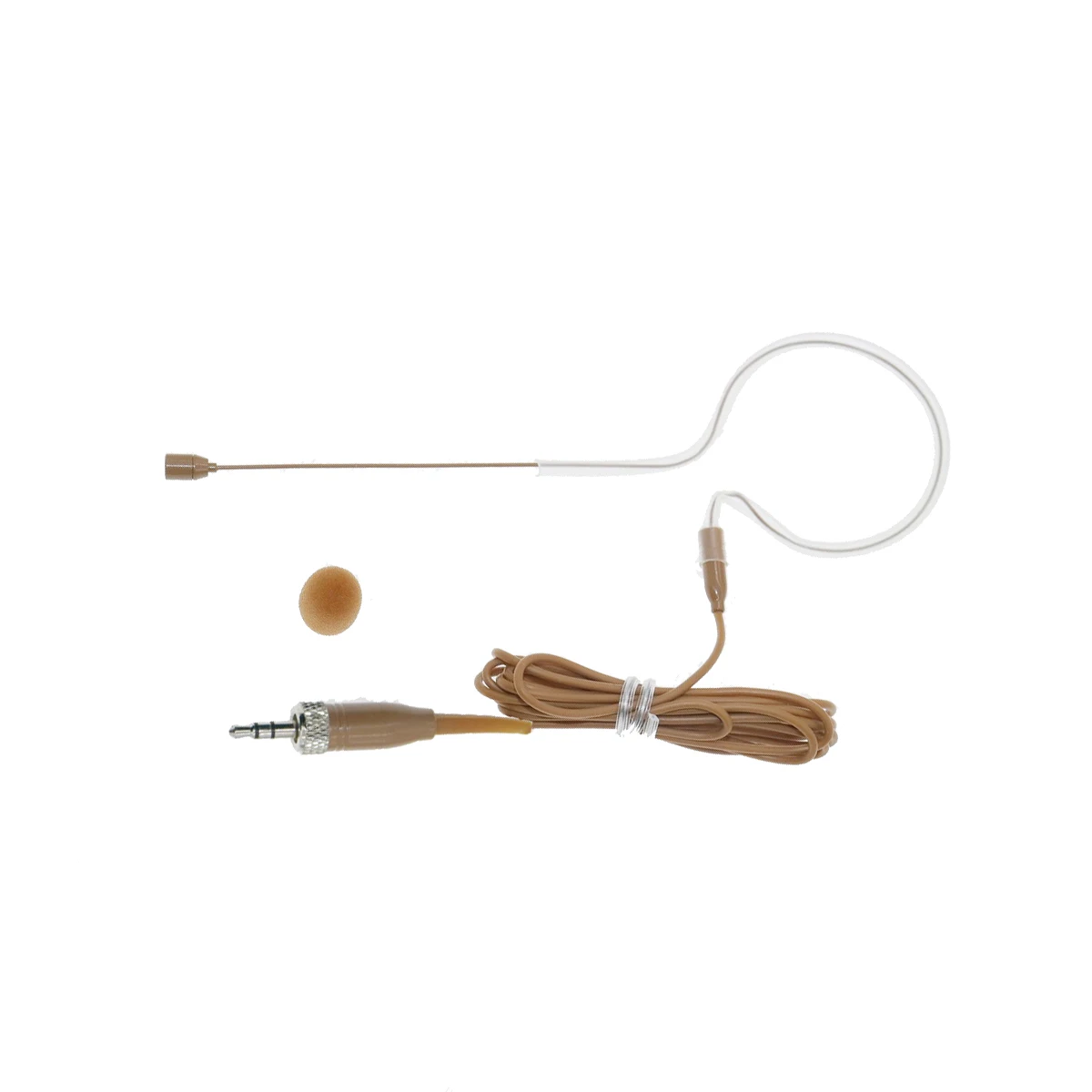 Brown Sl Earset Headmic Headset Microfono Per Sennheiser G3 G4 G5 Wireless System Stage Dj Karaoke Sing Recording Mic