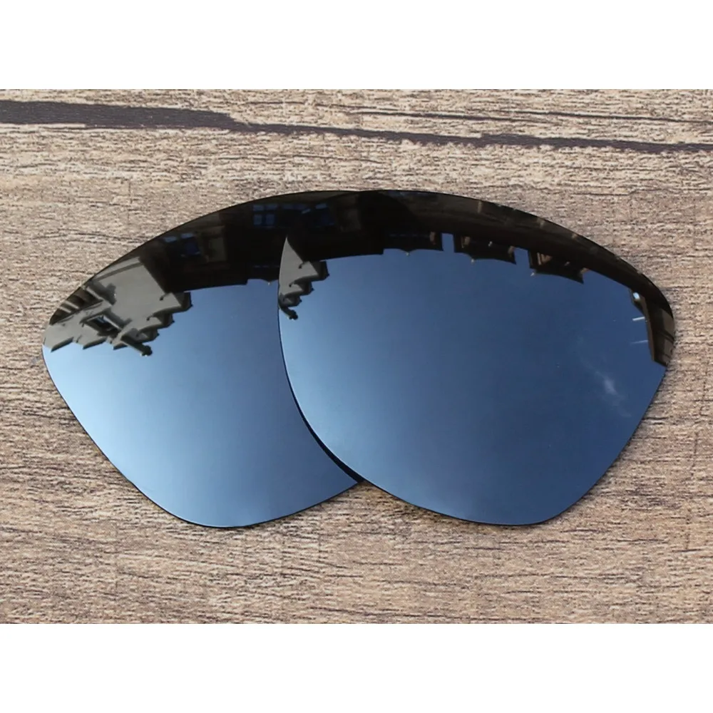 Vonxyz Nero A Specchio Polarizzato Lenti Di Ricambio Per-Oakley Frogskins Telaio