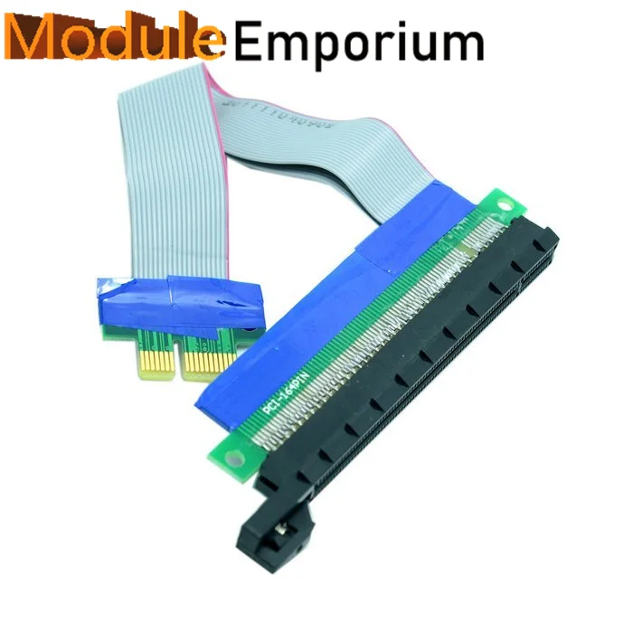 Pci-E Riser X1 A X16 Rigs Pci-E Scheda Riser Debug Pcie Da 1X A 16X 6Pin