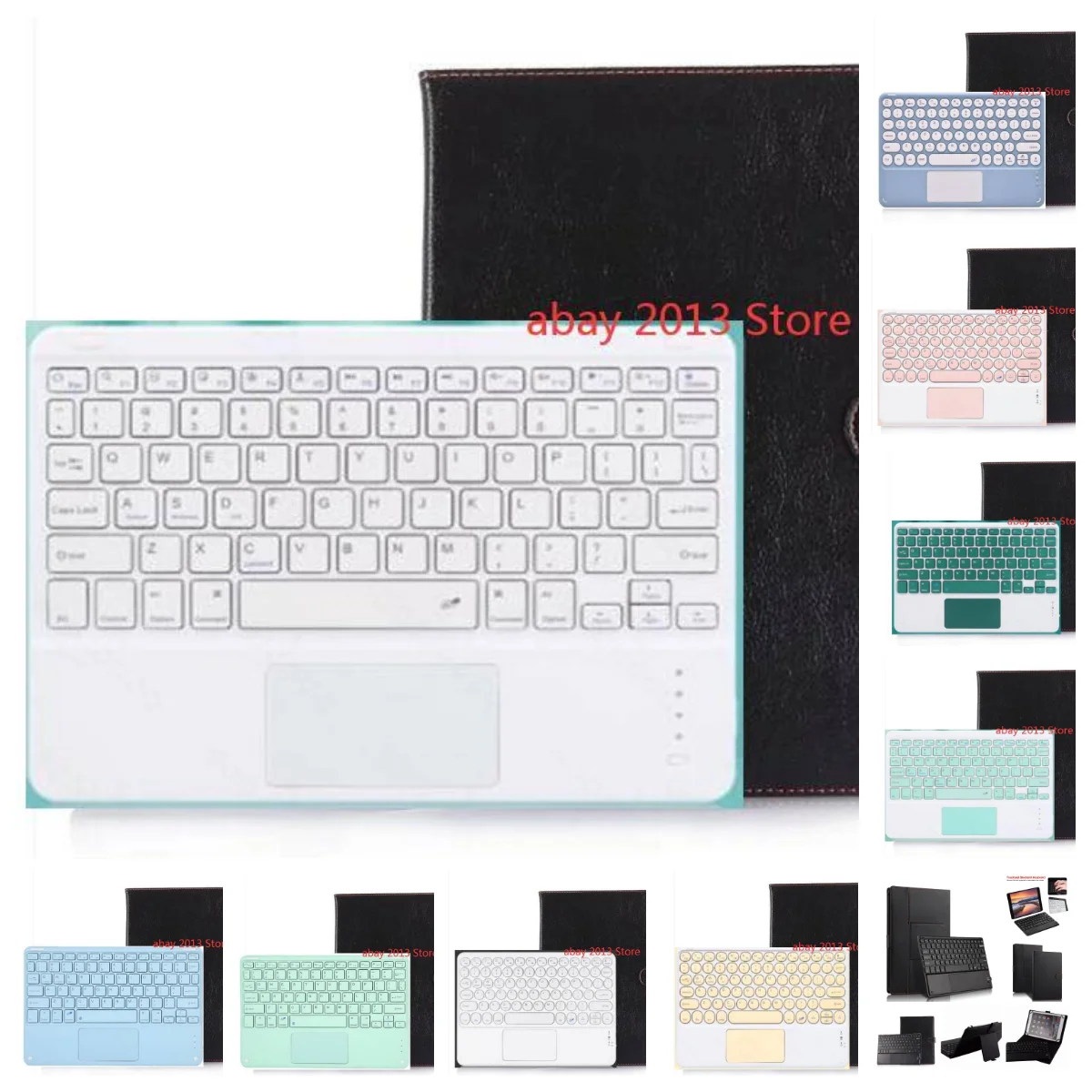 Tablet Case For Samsung Galaxy Tab S6 Lite 10.4 Korean Arabic Keyboard Case Tab S6 10.5 S7 11 Cover Russian Spanish Keyboard