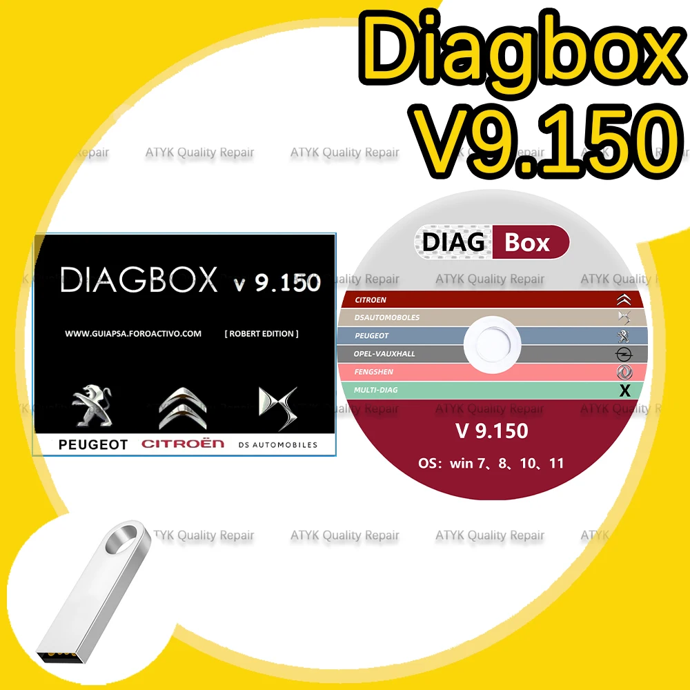 Software Per Pp2000 Diagbox V9.150 Con Crack Diagnostic Obd2 Scanner Strumenti Di Riparazione Diagnostica Pour Voiture Diagbox V9.150 Cars Vci
