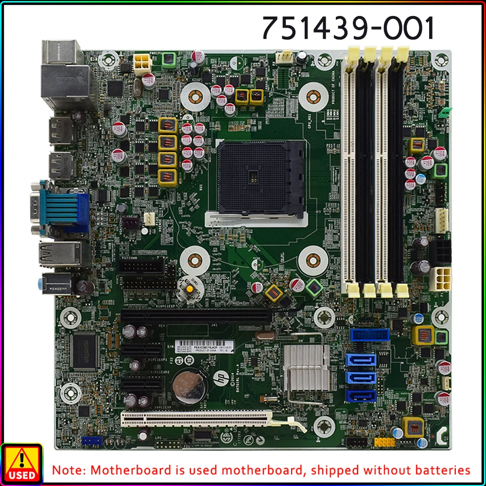Scheda Madre Fm2 Originale Hp Elitedesk 705 G1 Mt/Sff 751439-001