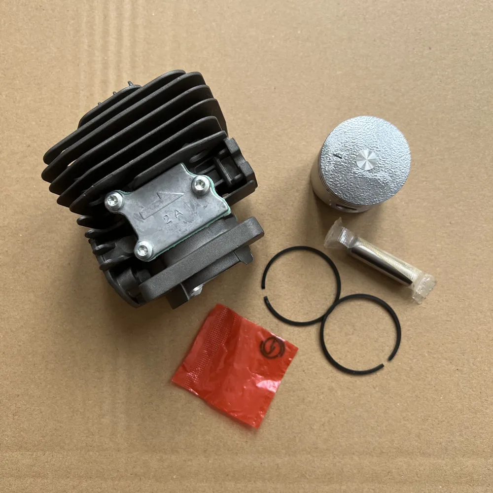 Kit Pistone Cilindro 40.5Mm Per Einhell Bg-Pc 40/40 Bg-Pc 1235 Gc-Pc 1235 Al-Ko Bks 35 Bks 35 Ii Bks 40 Bks 40 Ii Motosega