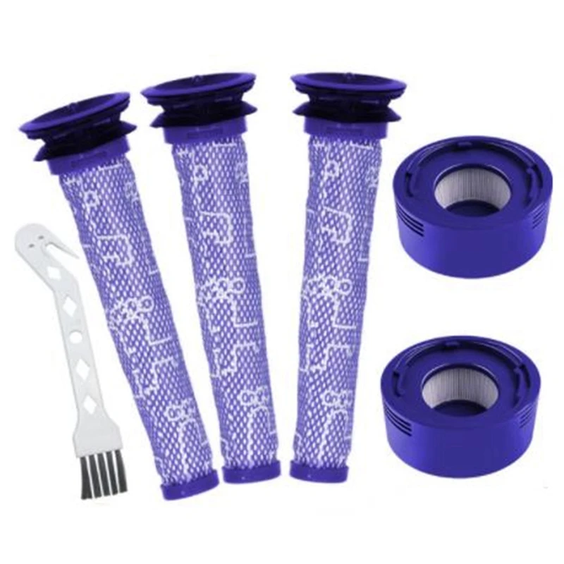 Kit Di Ricambio Per Filtro Sottovuoto Da 5 Pezzi Per Aspirapolvere Assoluto Dyson Dyson V8 +, V8, V7