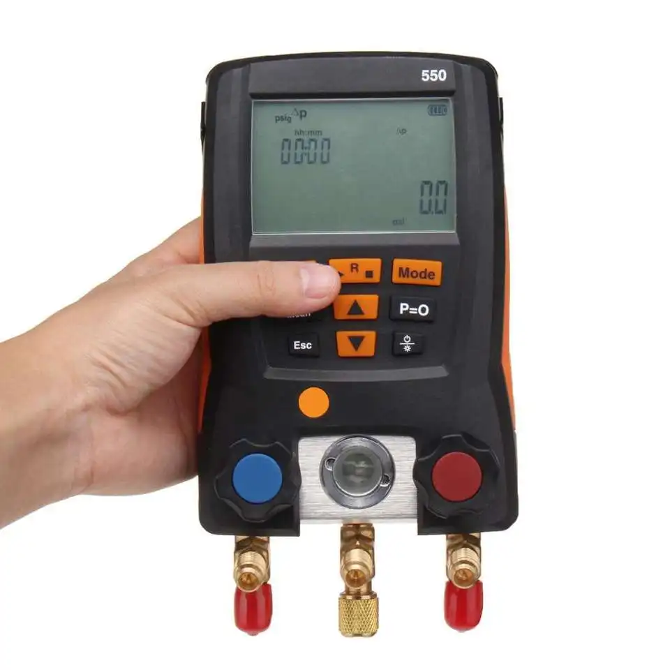 Tester Collettore Digitale Refrigerante Per 0563 1550 Per Testo 550