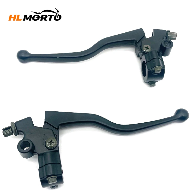 Moto 22Mm 7/8 ''Leva Freno Frizione Manubrio In Alluminio Per Honda Cg 125 Fxd125 Pit Dirt Bike Pit Bike Moto Atv M10