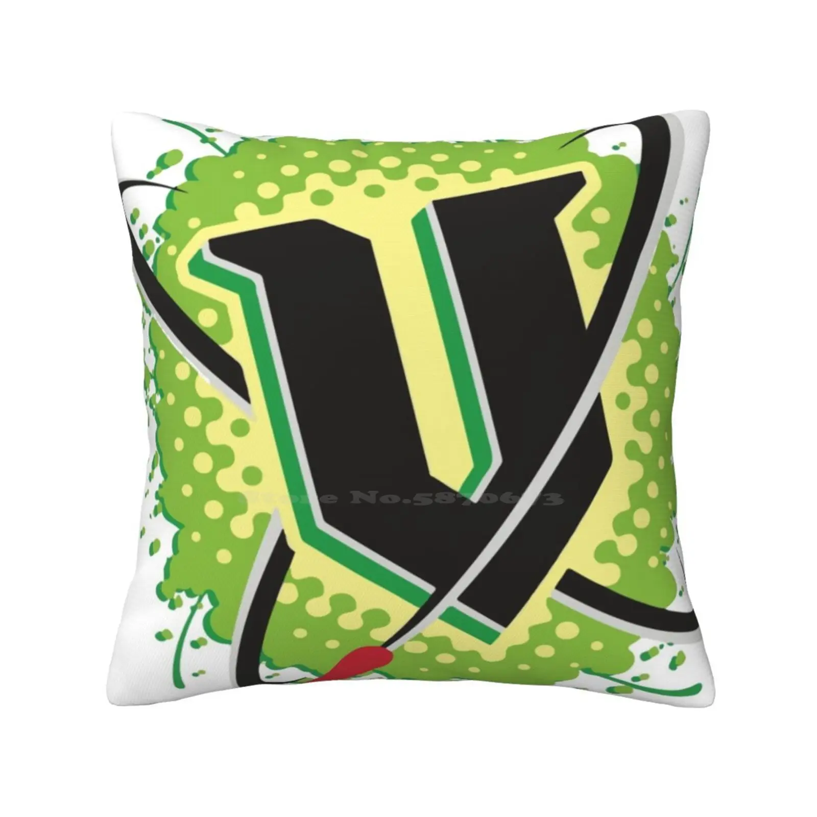 V Energy Logo (Angolo) Fodera Per Cuscino Abbraccio Federa Energy Drink V Monster Sodapop Culture Australia Nuova Zelanda Can