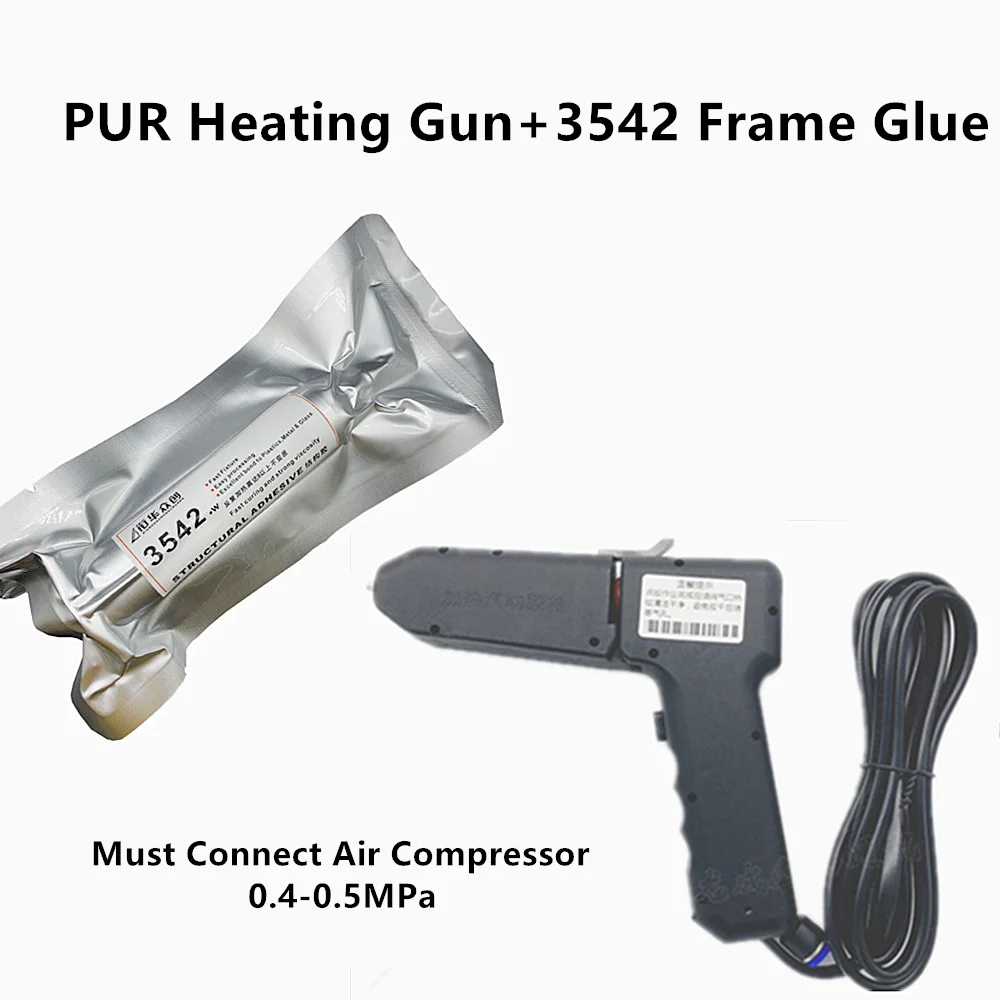3542 Pur Heating Glue With Gun For Iphone X To 13 Glass Frame Gluing Tool Display Bezel Tp Refurbishment Repair Dispenser Gun